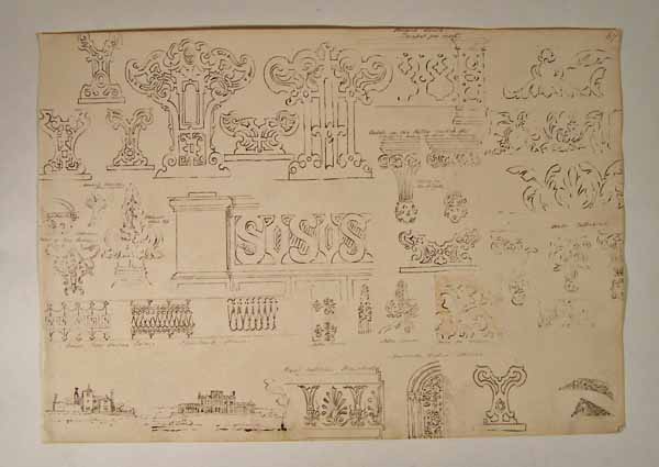 Sheet of Ornamental Designs
